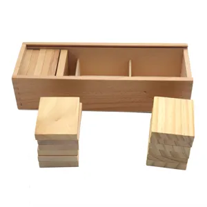 Montessori weight boards wooden sensory toy set for early childhood education cognitive training.
