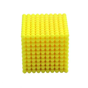Montessori mathematiques cube de perles doree pour enfants education precoce jouet educatif