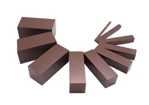 Wooden Montessori brown stairs sensory educational toy for kids early learning and math skills.