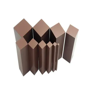 Montessori brown stairs wooden sensory educational toy detail view for early childhood learning.