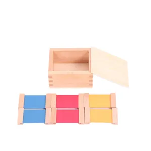 Montessori Color Tablets Wooden Box Early Education Sensory Training Toy Main Image