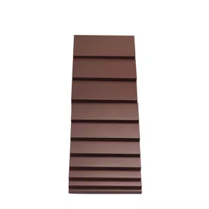 Montessori brown stairs sensory toy for early childhood education, wooden learning material.