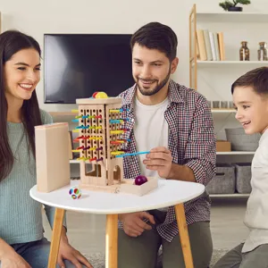 Gioco di bastoncini in legno equilibrio per bambini allenamento concentrazione famiglia.