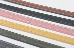 Vervangende lederen riem voor tassen, DIY schouderriem accessoire in verschillende kleuren.