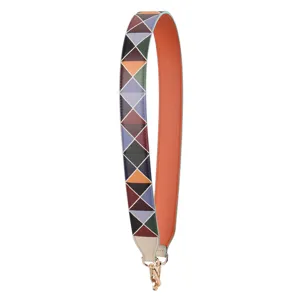 Wide Geometric Bag Strap Replacement Crossbody Adjustable Purse Shoulder Strap Accessories