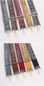 Tracolla di ricambio larga regolabile per borsa motivo alla moda 5 colori disponibili