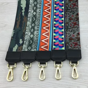 Replacement wide bag strap canvas shoulder crossbody handbag strap accessories stylish