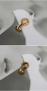 Metal bag zipper gap buckle conversion hardware accessory for crossbody handbags detailed view.
