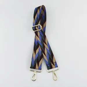Verstellbarer Bunter Gewebter Taschenriemen Jacquard Umhängegurt Schultergurt Für Damen Handtaschen Zubehör
