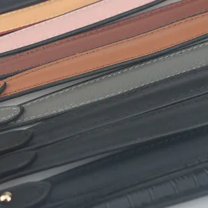 Σετ ανταλλακτικών λουριών τσάντας από γνήσιο δέρμα για τσάντες ώμου, διάφορα χρώματα.
