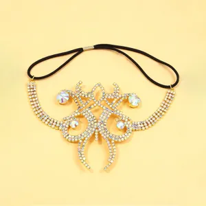 Exquisite rhinestone leg chain sparkling belly dance performance accessory sexy thigh jewelry