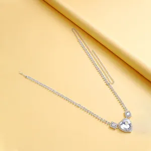 Wunderschöne Herz Strass Taillenkette sexy Strand Körperkette Mode Schmuck für Damen