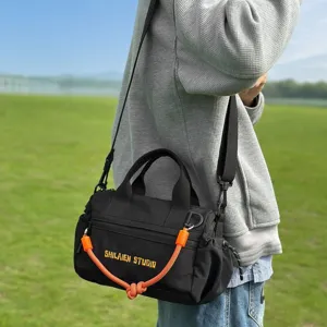 Versatile outdoor sports messenger bag, casual commuter handbag, large capacity travel shoulder bag.