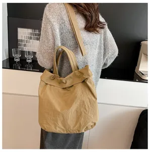 Casual μονόχρονη τσάντα ώμου μεγάλου μεγέθους crossbody shopper τσάντα για γυναίκες καθημερινή