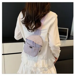 Lightweight crossbody bag chest bag casual sports minimalist riding small shoulder pack