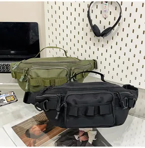 Multi-functional tactical waist bag outdoor chest utility shoulder bag for men and women