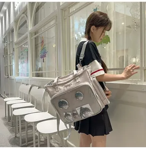 Grande capacita borsa ita zaino tote multiuso stile dolce cool borsa spalla moda
