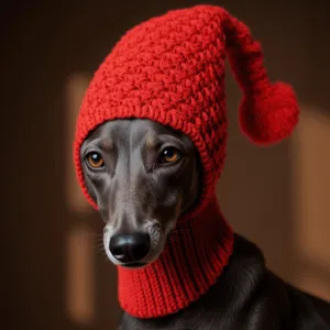 Pet Warm Woolen Hat Cute Knit Pom Pom Beanie Winter Dog Hat For Small Dogs Whippet Greyhounds Apparel Pet Supplies