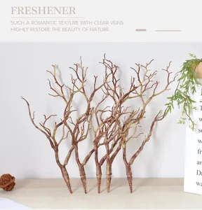 Artificial tree branches simulation dry twigs coral branches for home decor and party styling