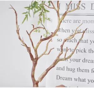 Artificial tree branches fake coral twigs green plant home decor floral arrangement props