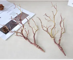 Artificial branch coral twig antler decor for home living room Christmas decoration.