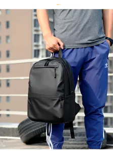 Wasserabweisender Herren Business Freizeit Rucksack leichter Laptop Schulrucksack neu