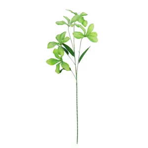 Stelo di fiore artificiale verde orchidea giglio per matrimonio decorazione casa foto prop