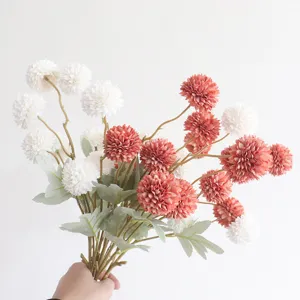 Künstliche Chrysanthemen Blumenstrauß Heimdekoration Hochzeit Fotografie Requisiten Deko