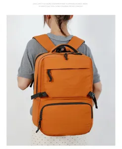 Large capacity business travel backpack, casual commuting laptop backpack with multi-compartment.