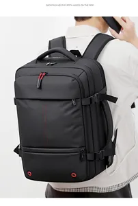 Men large capacity business laptop backpack waterproof travel multi-pocket casual bag