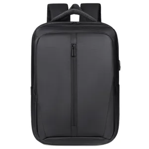 Black travel laptop backpack large capacity business casual daily daypack for men and women