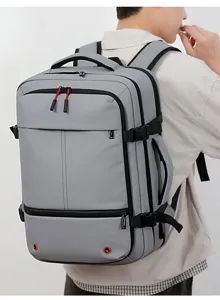 Men business travel backpack large capacity waterproof multi-functional computer backpack detail view