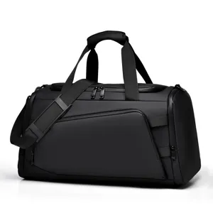 Men's Travel Duffel Bag Waterproof Sports Gym Bag Large Capacity Dry Wet Separation Luggage Bag For Business Travel Fitness