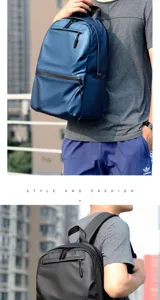 Herren wasserdichter Freizeit Business Rucksack grosse Kapazitaet Schule Laptop Tasche