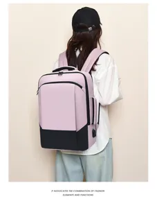 Multifunctional large capacity laptop backpack for men fashion casual travel bag