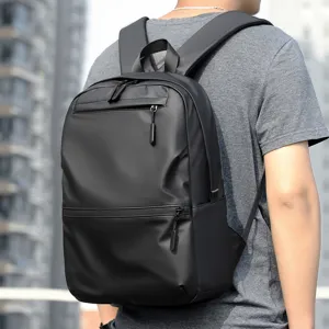 Herren Freizeit wasserabweisender Rucksack leichten Laptop Schultasche für Alltag