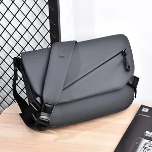 Uomo Oxford Tessuto Borsetta Tracolla Svago Grande Capacità Messaggero Borsa Moda Borsa