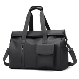 Men Waterproof Travel Bag Large Capacity Business Duffel Bag Multifunctional Oxford Fabric Sports Gym Luggage Bag