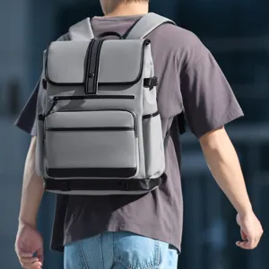 Stylischer Business Herren Rucksack, multifunktionaler minimalistischer Reise Laptop Rucksack.