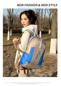 Lightweight outdoor backpack with 29L capacity, casual travel daypack for hiking and sports.