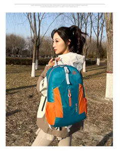 Lightweight foldable outdoor backpack mountaineering travel sports daypack bag