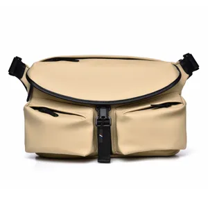 Men messenger bag casual daily crossbody bag lightweight waterproof outdoor travel shoulder bag