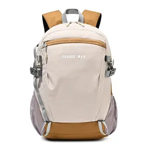 Sac à Dos en Tissu Oxford Imperméable Grande Capacité Voyage Décontracté Sac d'École Unisexe Sport en Plein Air Randonnée Rucksack