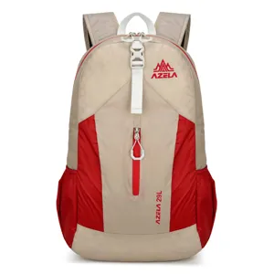 Ultralight Nylon Foldable Backpack Large Capacity Color Block Outdoor Travel Sports Daypack For Hiking Cycling Running Marathon