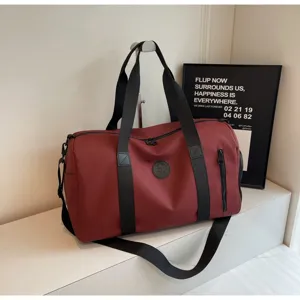 Grand sac de voyage imperméable de sport et de fitness pour femmes et hommes pratiques