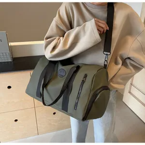 Grand sac de voyage imperméable sport fitness fourre tout pour femmes weekender