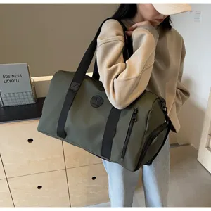 Grand sac de voyage imperméable sac de sport fitness grande capacité pour femme week-end