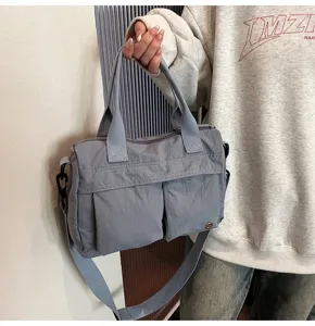 Αδιάβροχη νάιλον τσάντα ώμου casual puffer τσάντα χειρός για γυναίκες καθημερινή χρήση