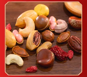 Modelos de nueces secas de simulación en miniatura accesorios de fotografía DIY para micropaisaje.