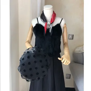 Korean style pleated small square silk scarf versatile decorative neckerchief for women spring